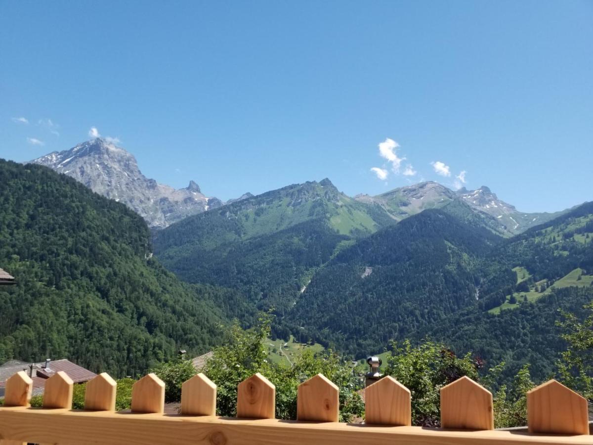 Chalet Rayon De Soleil Gryon Villars 외부 사진