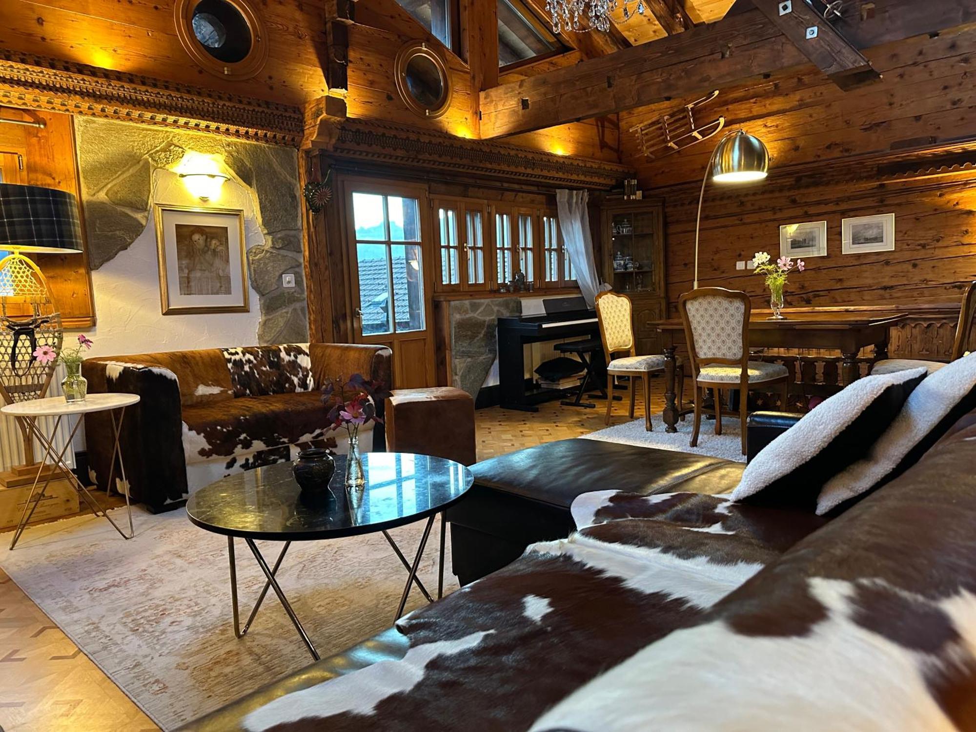 Chalet Rayon De Soleil Gryon Villars 객실 사진