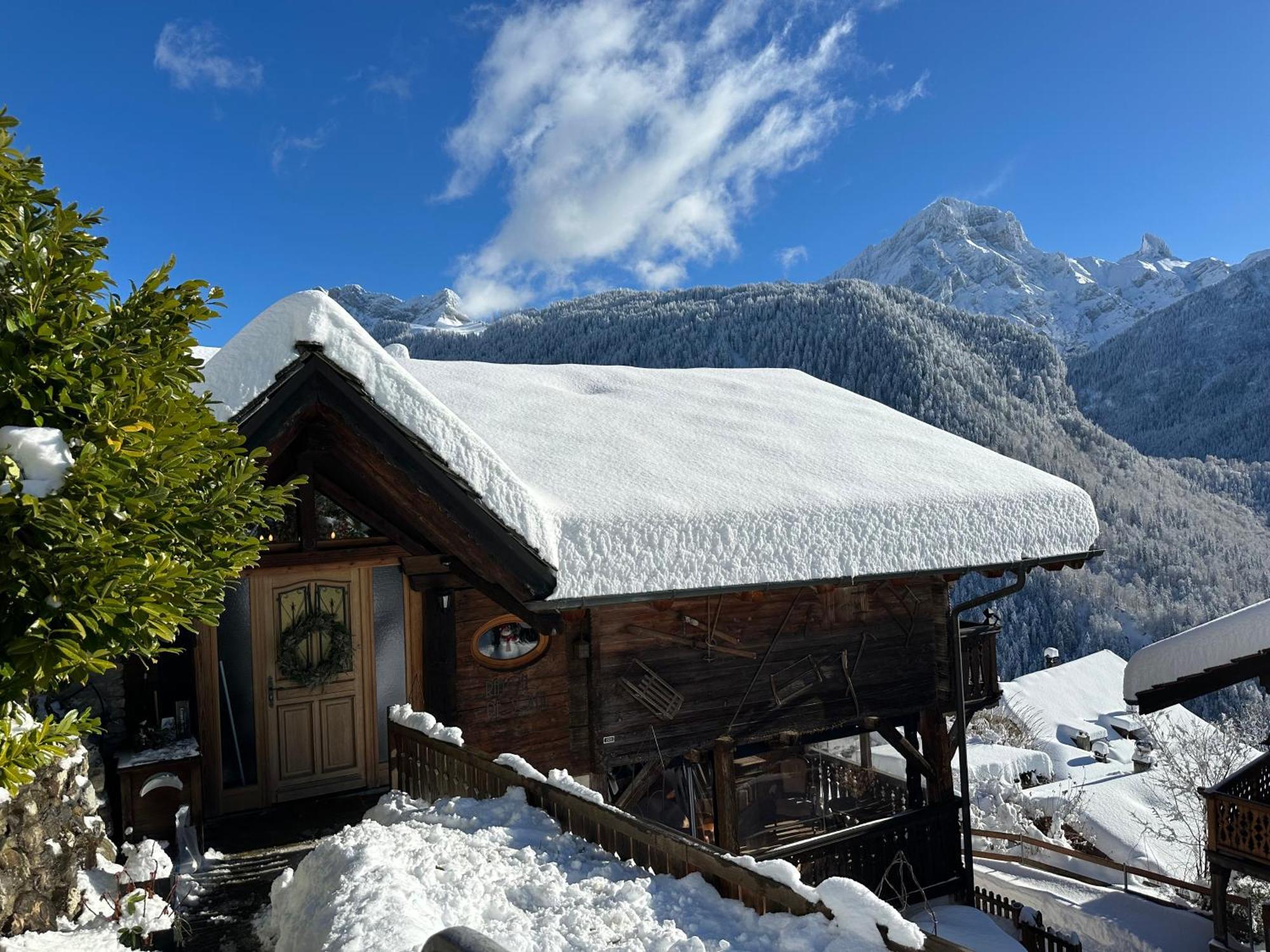 Chalet Rayon De Soleil Gryon Villars 외부 사진